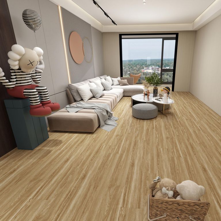 Piso Vinílico LVT Dubai Café 2 mm 22x122 cm 5 m2