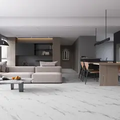 HOLZTEK - SPC Calacatta Blanco 5 mm 60x120 3.6 m2