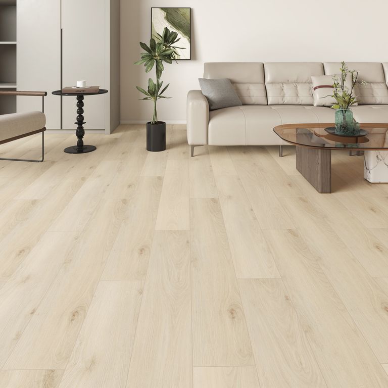 Piso Vinilico SPC Milko Gris 5 mm18.1x122 cm 2.2 m2