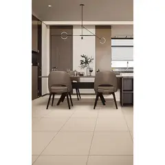 HOLZTEK - Gres Porcelánico Marmolado Vanila Beige 60 x 60 1.44 m2