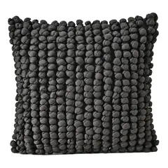 JUST HOME COLLECTION - Cojín Bergen Negro 45x45cm