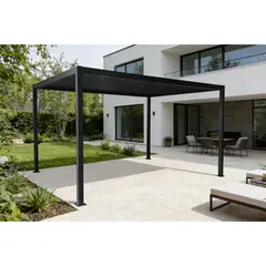 JUST HOME COLLECTION - Pérgola de Aluminio Slats Metal 3 x 4 m