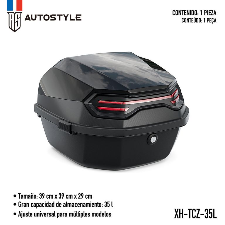 Maleta Topcase para Moto 35Lt