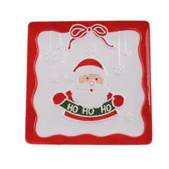 DEAR SANTA - Plato Cuadrado Navideño