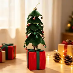 DEAR SANTA - Árbol Navidad de Tela Flexible