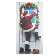 DEAR SANTA - Banner Navideño para Puerta