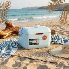 KLIMBER - Nevera Retro 19 L Celeste