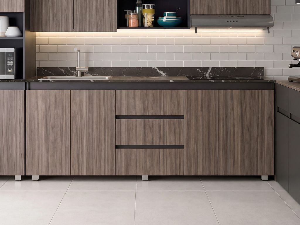 Mueble Inferior de Cocina Vimo Avellana 180cm