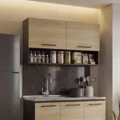 JUST HOME COLLECTION - Mueble Superior de Cocina Macedonia 100cm