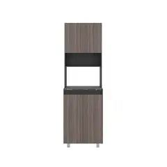 JUST HOME COLLECTION - Mueble de Cocina Torre Microondas Vimo Avellana 60cm