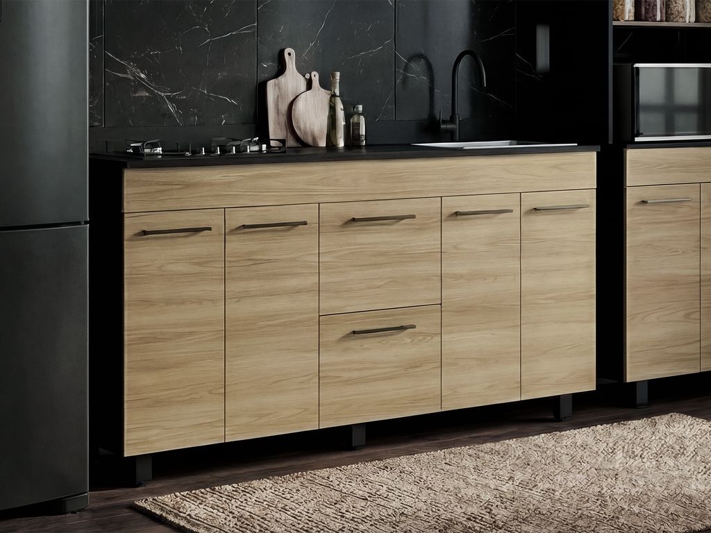 Mueble Inferior de Cocina Luna 150cm