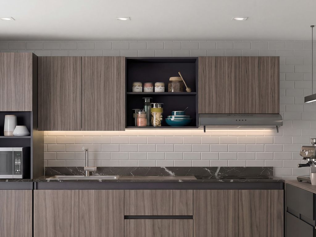 Mueble Superior de Cocina Vimo Avellana 180cm