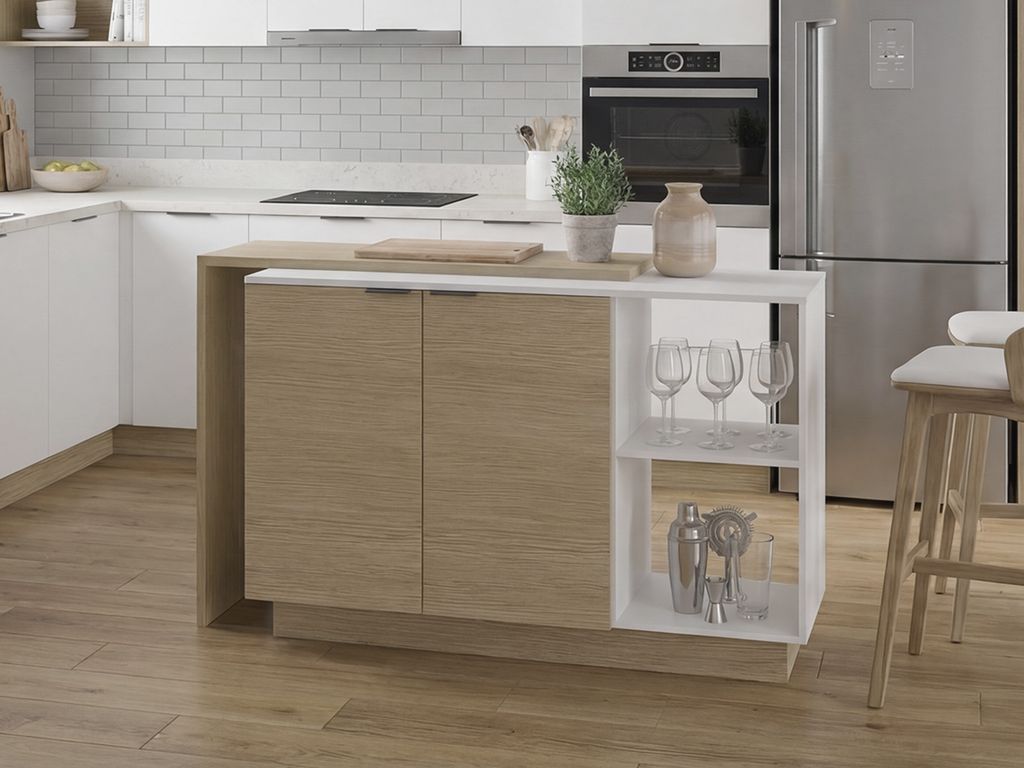 Barra Isla de Cocina Sicilia 150cm