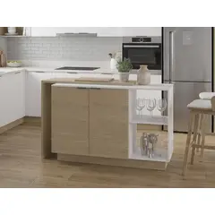 JUST HOME COLLECTION - Barra Isla de Cocina Sicilia 150cm