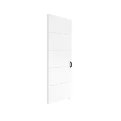 HOLZTEK - Puerta MDF con Riel Oculto Blanca