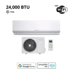 RECCO - Aire Acondicionado Split 24000 BTU ON/OFF