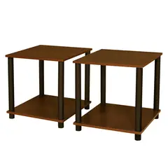CASA JOVEN - Set de 2 Mesas de Noche Black