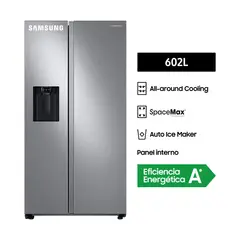 SAMSUNG - Refrigeradora Samsung RS60T5200S9PE 602L Side by Side Digital Inverter