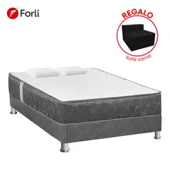 FORLI - Cama Americana Acqua 2 Plazas + Sofa Cama