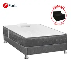 FORLI - Cama Americana Acqua 1 Plaza + Sofa Cama