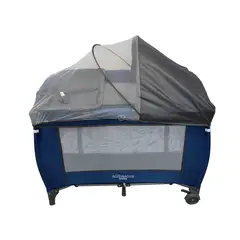 ALLBASICS - Cuna Corral Color Azul