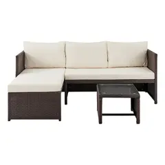 CASA JOVEN - Set Sofá Terraza 4 Personas